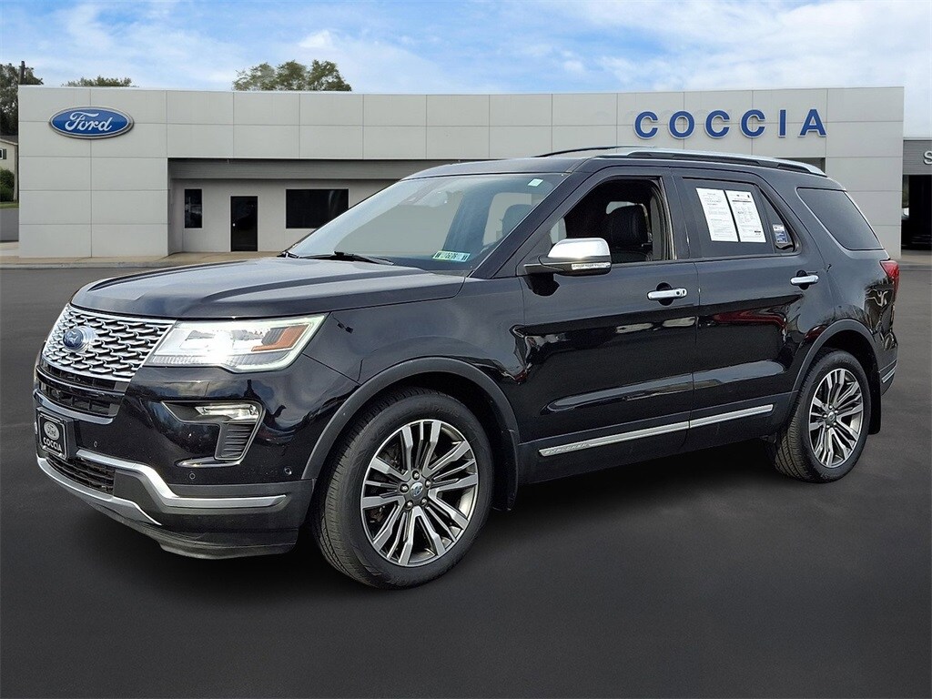 Certified 2019 Ford Explorer Platinum SUV