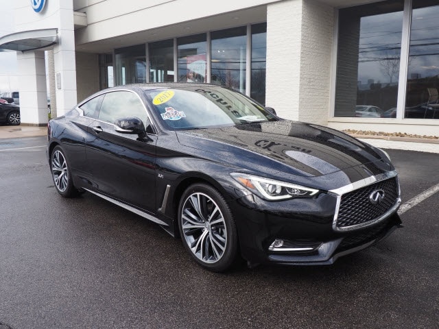 Certified 2017 INFINITI Q60 Coupe Premium with VIN JN1EV7EL8HM554526 for sale in Wexford, PA