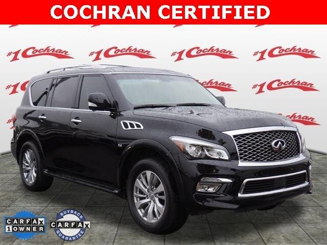 Certified 2016 INFINITI QX80 Base with VIN JN8AZ2NE7G9124688 for sale in Wexford, PA