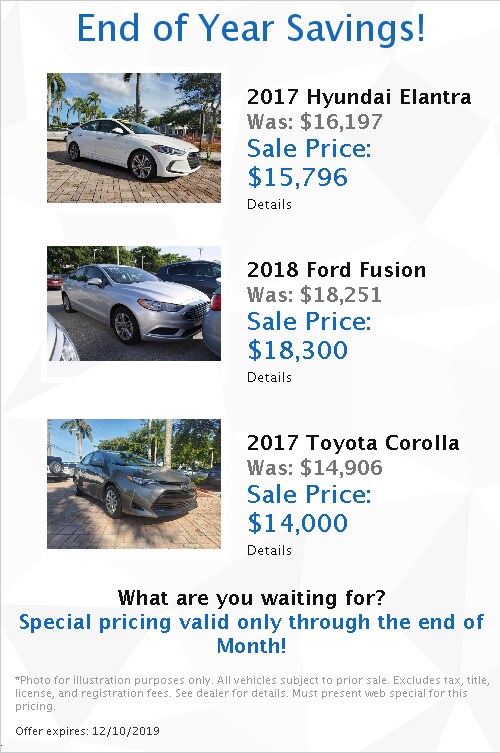 Coconut Creek Auto Mall >> Specials Coconut Creek Auto Mall Coconut Creek Auto Mall >> Specials Coconut Creek Auto Mall