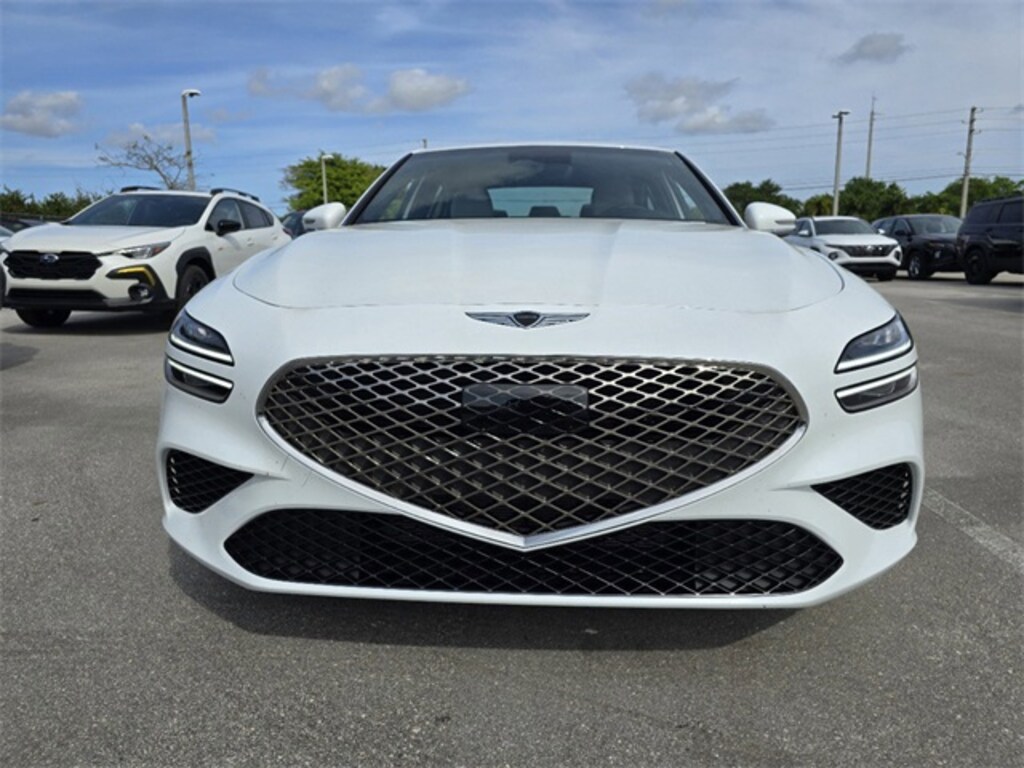 Used 2025 Genesis G70 For Sale at Coconut Creek Auto Mall VIN KMTG34SC3SU144594