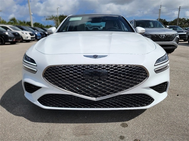 Used 2024 GENESIS G70 Sport Advanced with VIN KMTG54SEXRU139236 for sale in Coconut Creek, FL