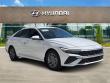 New 2026 Hyundai Elantra Hybrid Blue Sedan