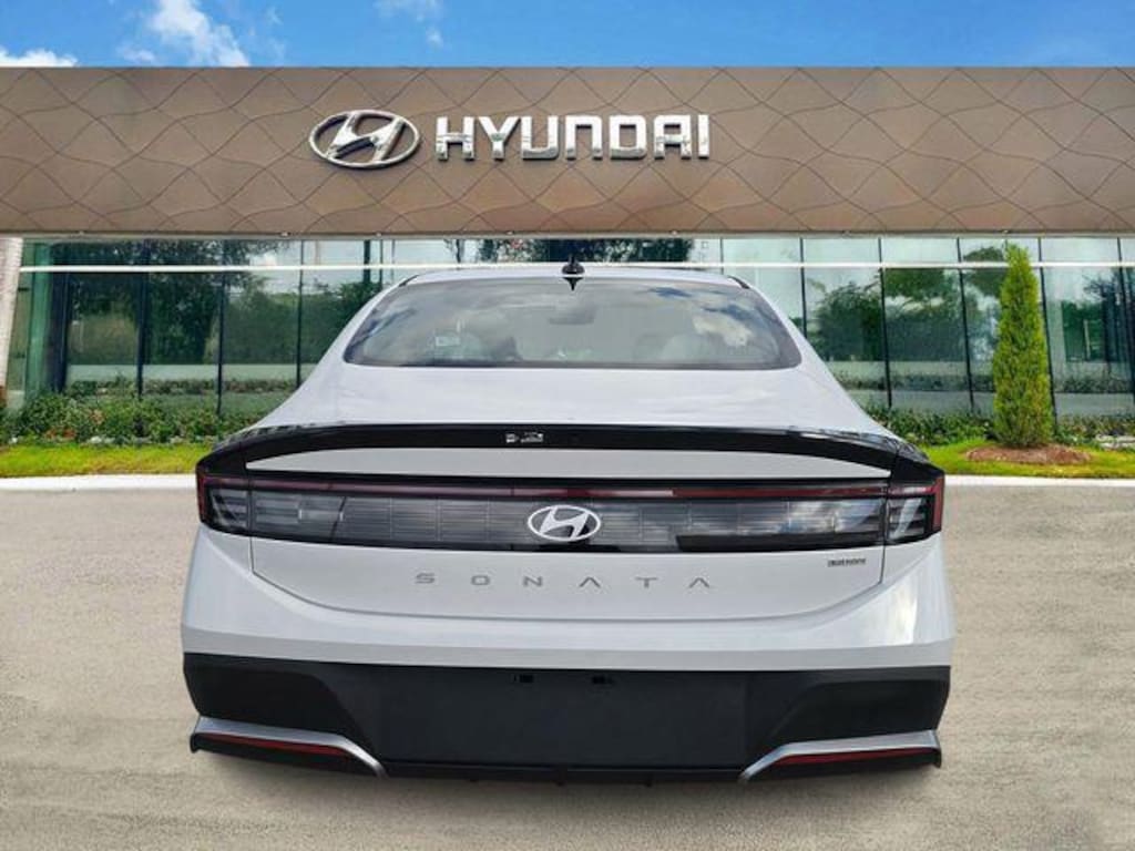 New 2026 Hyundai Sonata Hybrid Blue Sedan