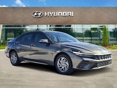 2026 Hyundai Elantra Hybrid Blue Sedan