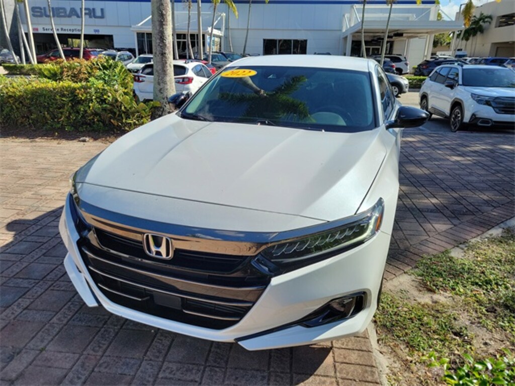 Used 2022 Honda Accord Sport SE 1.5T Sedan