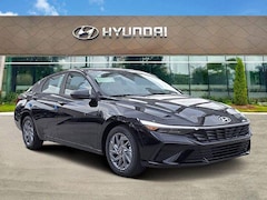 2026 Hyundai Elantra Hybrid Blue Sedan