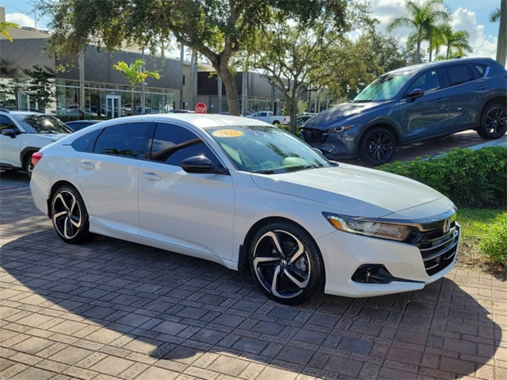 Used 2022 Honda Accord Sport SE 1.5T Sedan