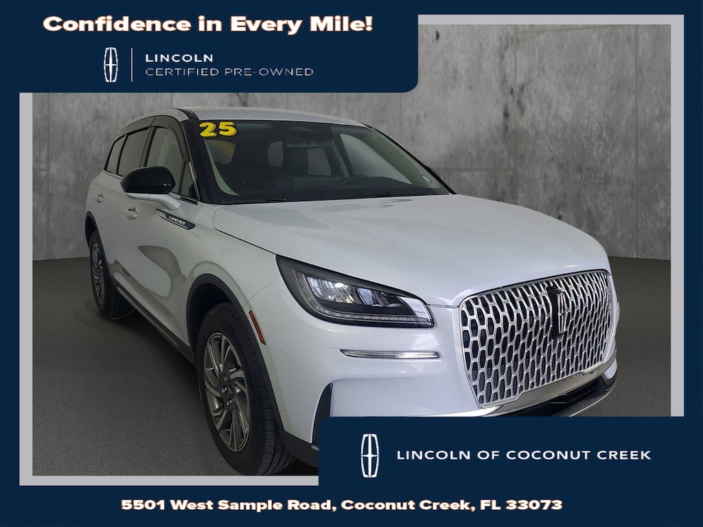 Certified 2025 Lincoln Corsair Premiere SUV