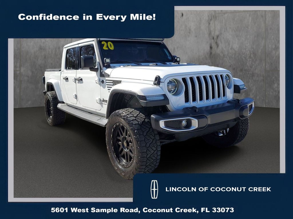 Used 2020 Jeep Gladiator Overland Truck