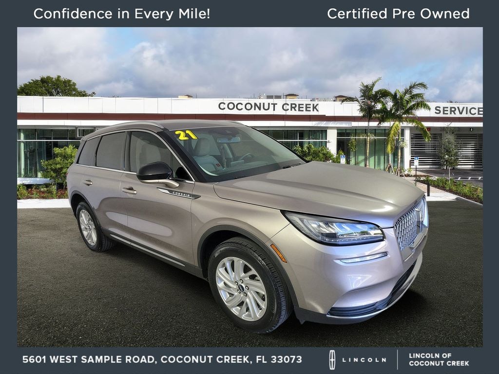 Certified 2021 Lincoln Corsair Standard SUV