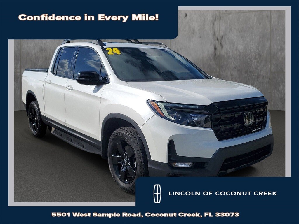 Used 2024 Honda Ridgeline Black Edition Truck