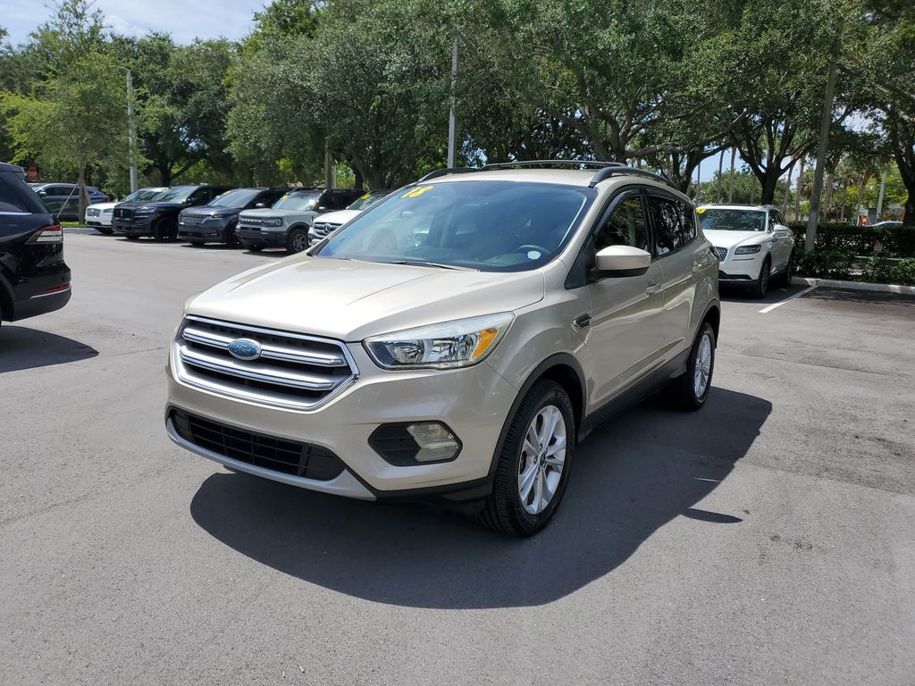 Used 2018 Ford Escape SE with VIN 1FMCU9GDXJUB34485 for sale in Coconut Creek, FL