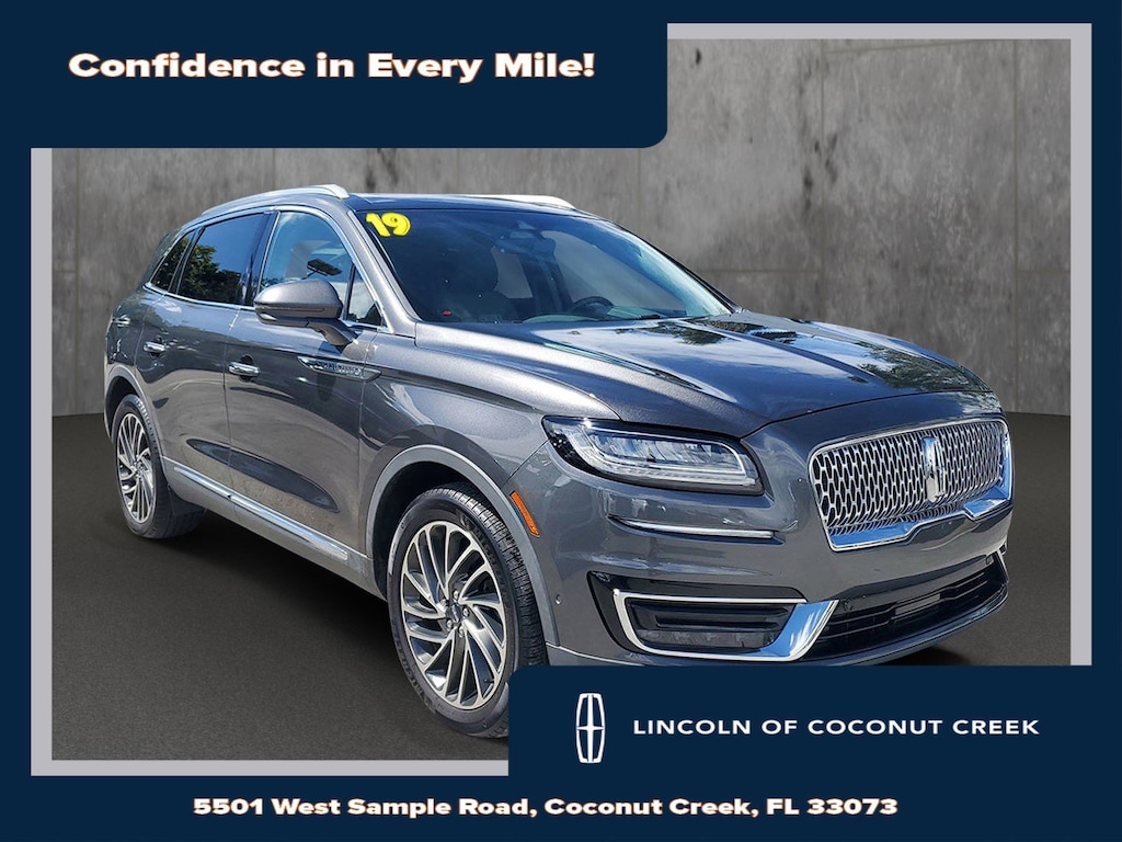 Used 2019 Lincoln Nautilus Reserve SUV