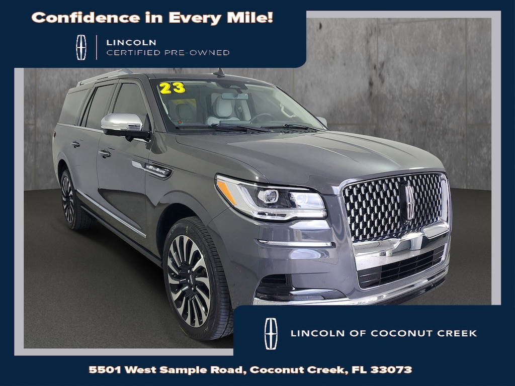 Certified 2023 Lincoln Navigator L L Black Label SUV