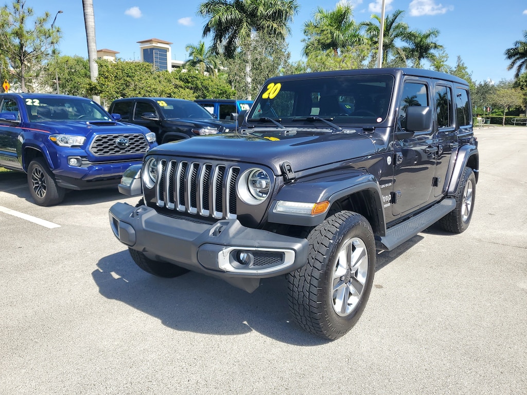 Used 2020 Jeep Wrangler Unlimited Sahara SUV