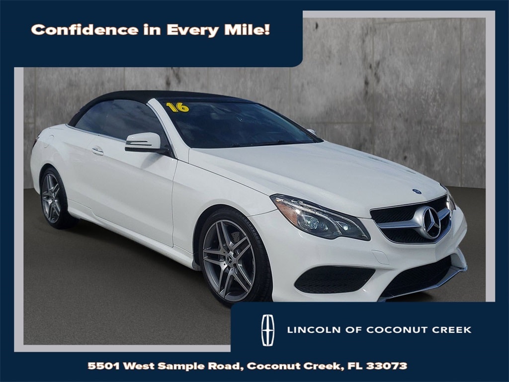 Used 2016 Mercedes-Benz E-Class E 400 Convertible
