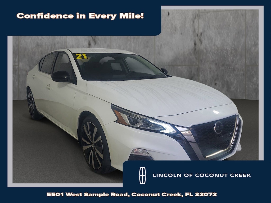 Used 2021 Nissan Altima 2.5 SR Sedan