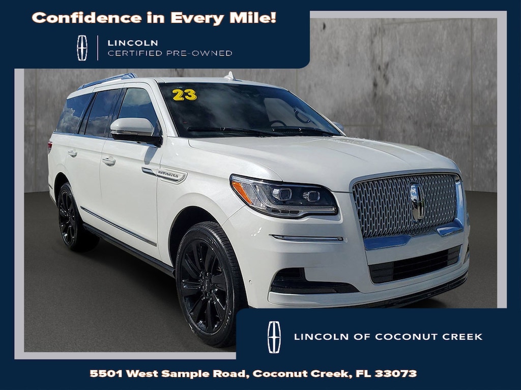 Certified 2023 Lincoln Navigator Reserve SUV
