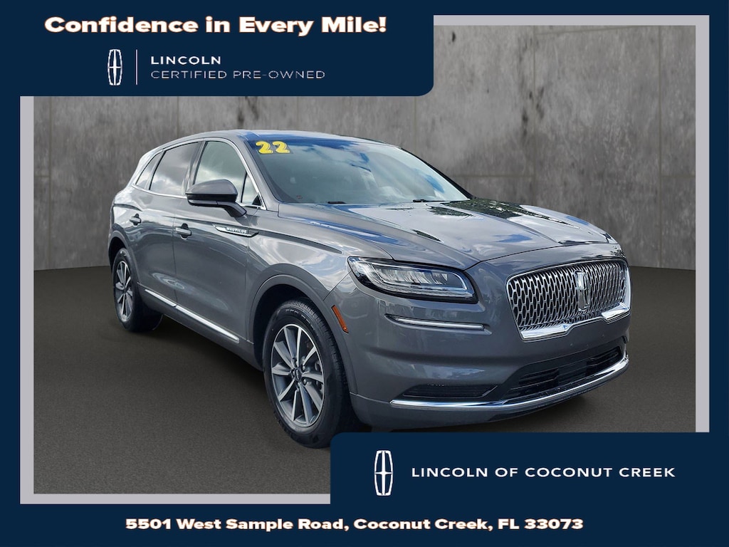Certified 2022 Lincoln Nautilus Standard SUV