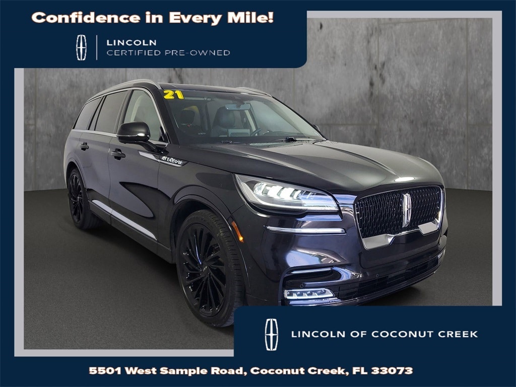 Certified 2021 Lincoln Aviator Reserve SUV