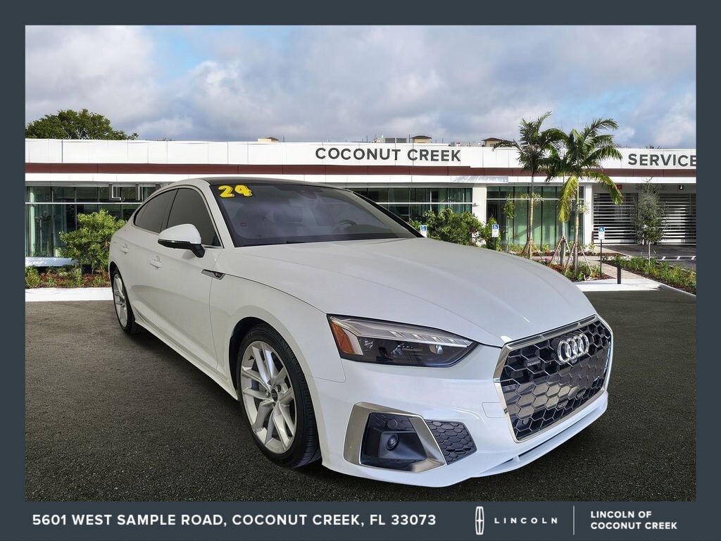 Certified 2024 Audi A5 Sportback 45 S Line Premium Plus Hatchback