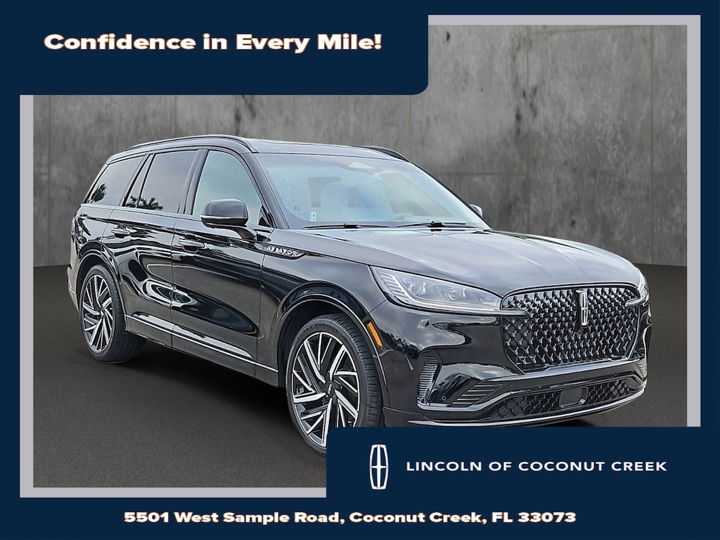 New 2025 Lincoln Aviator Black Label SUV