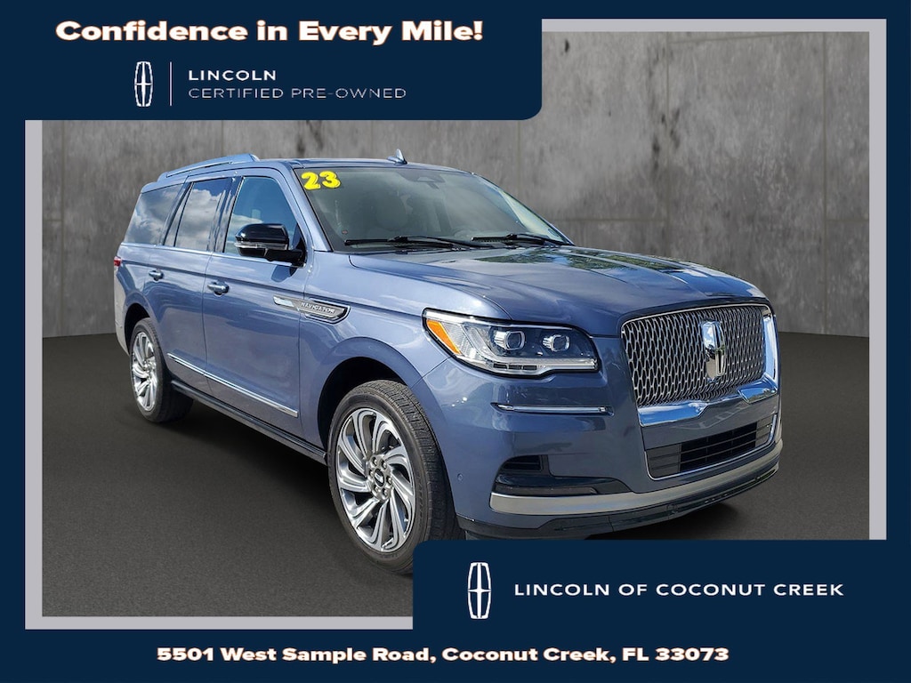 Certified 2023 Lincoln Navigator Reserve SUV