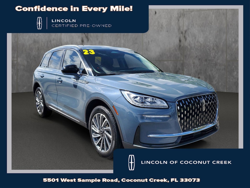 Certified 2023 Lincoln Corsair Reserve SUV