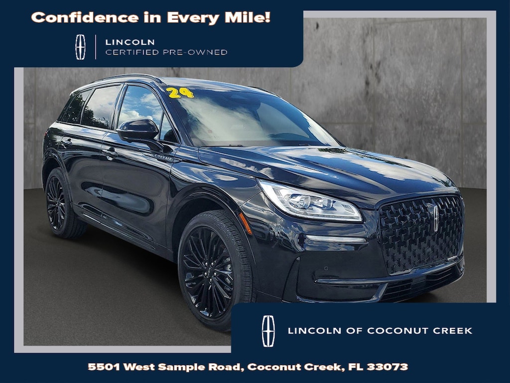Certified 2024 Lincoln Corsair Reserve SUV
