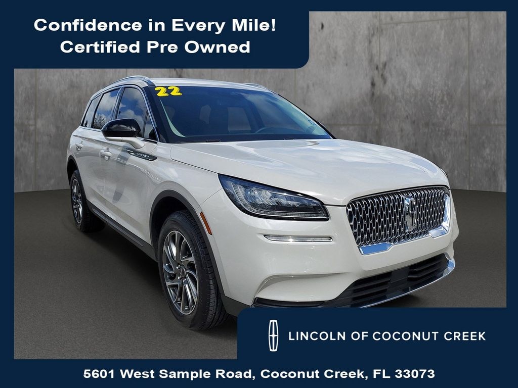 Certified 2022 Lincoln Corsair Standard SUV