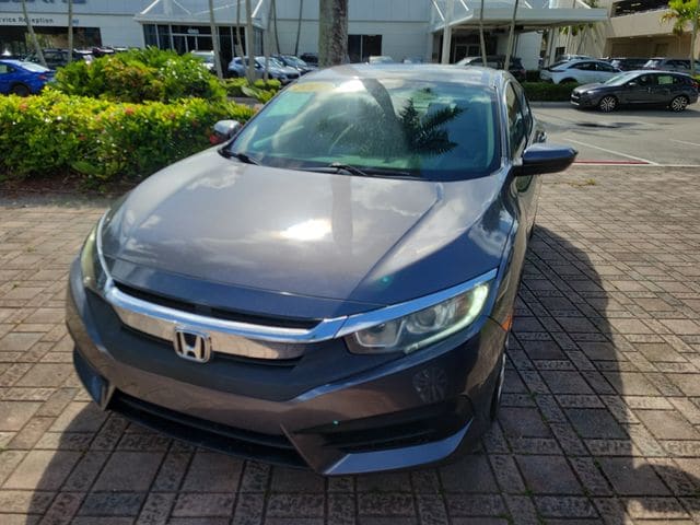 Used 2017 Honda Civic LX with VIN 19XFC2F53HE054251 for sale in Coconut Creek, FL