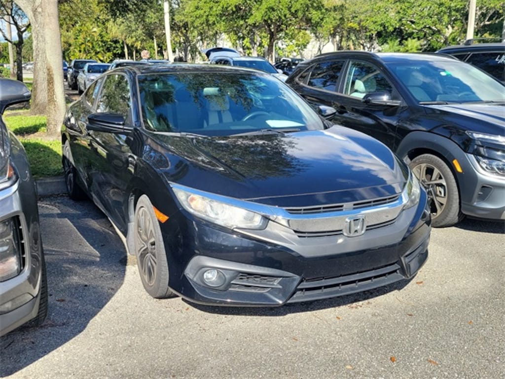 Used 2016 Honda Civic EX-L Coupe