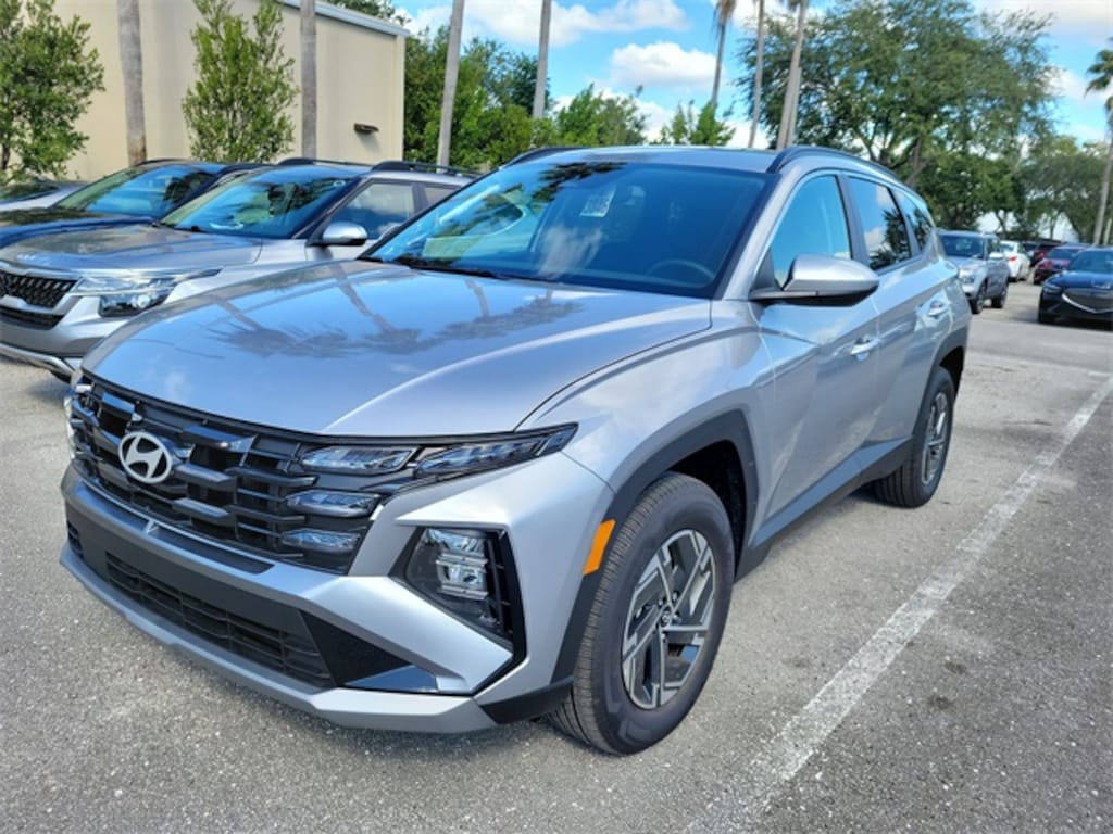 Certified 2025 Hyundai Tucson Hybrid Blue SUV
