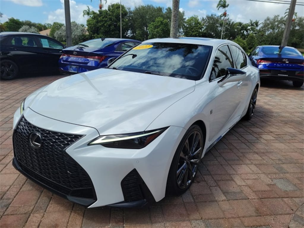 Used 2022 Lexus IS 350 F SPORT Sedan