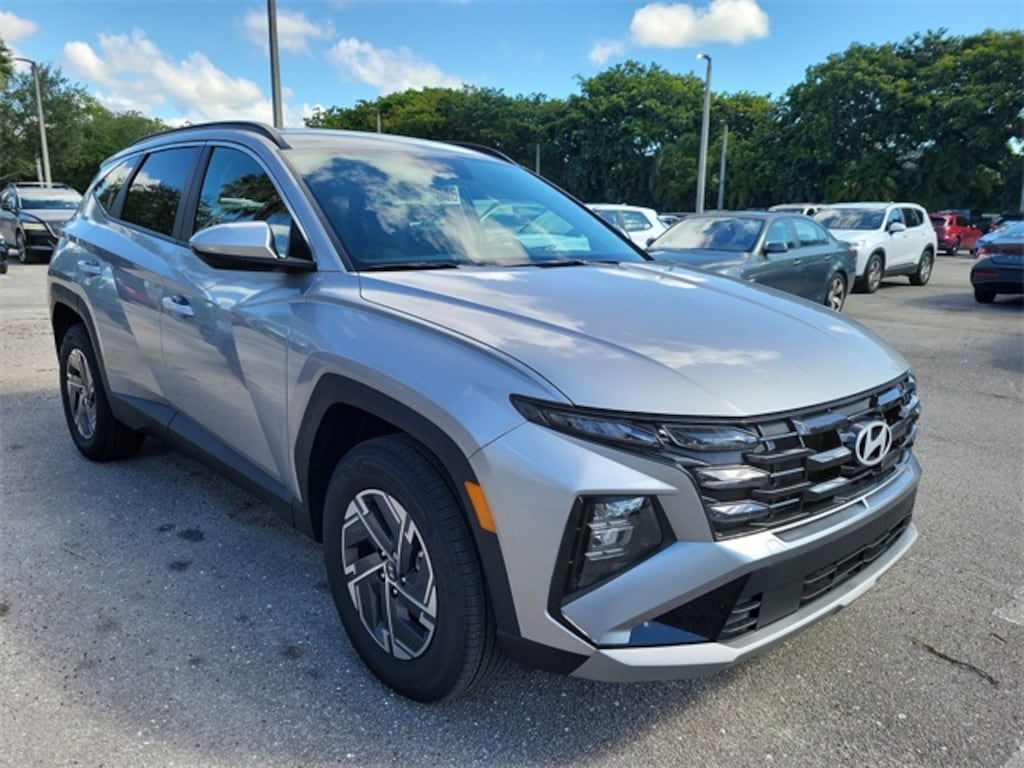 Certified 2025 Hyundai Tucson Hybrid Blue SUV