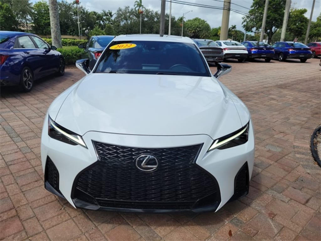 Used 2022 Lexus IS 350 F SPORT Sedan