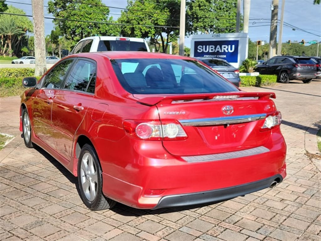Used 2013 Toyota Corolla S Sedan