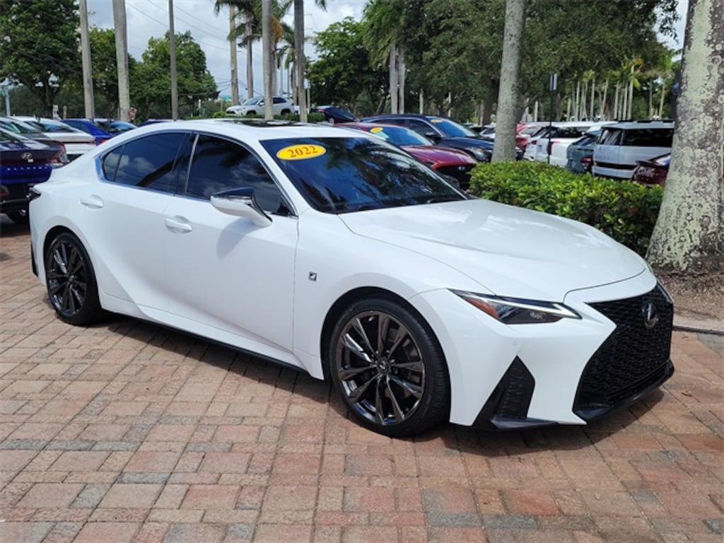 Used 2022 Lexus IS 350 F SPORT Sedan