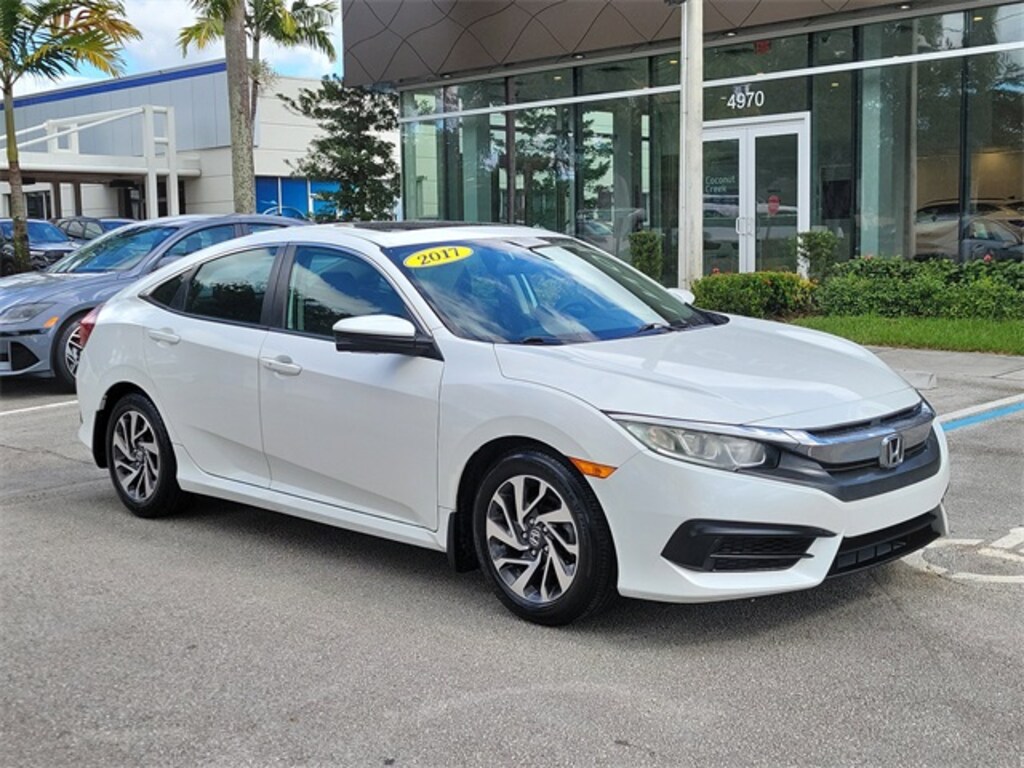 Used 2017 Honda Civic EX Sedan