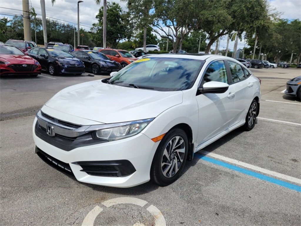 Used 2017 Honda Civic EX Sedan