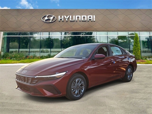 2025 Hyundai Elantra Hybrid Blue photo 3