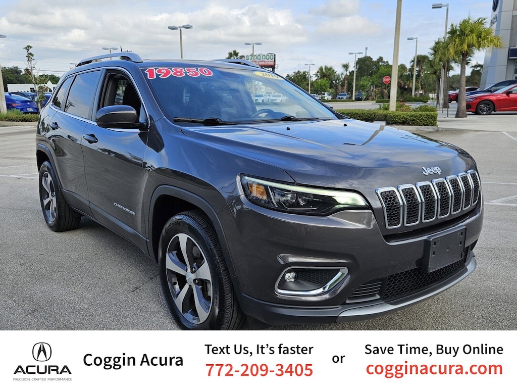 Used 2019 Jeep Cherokee Limited 4x4 SUV