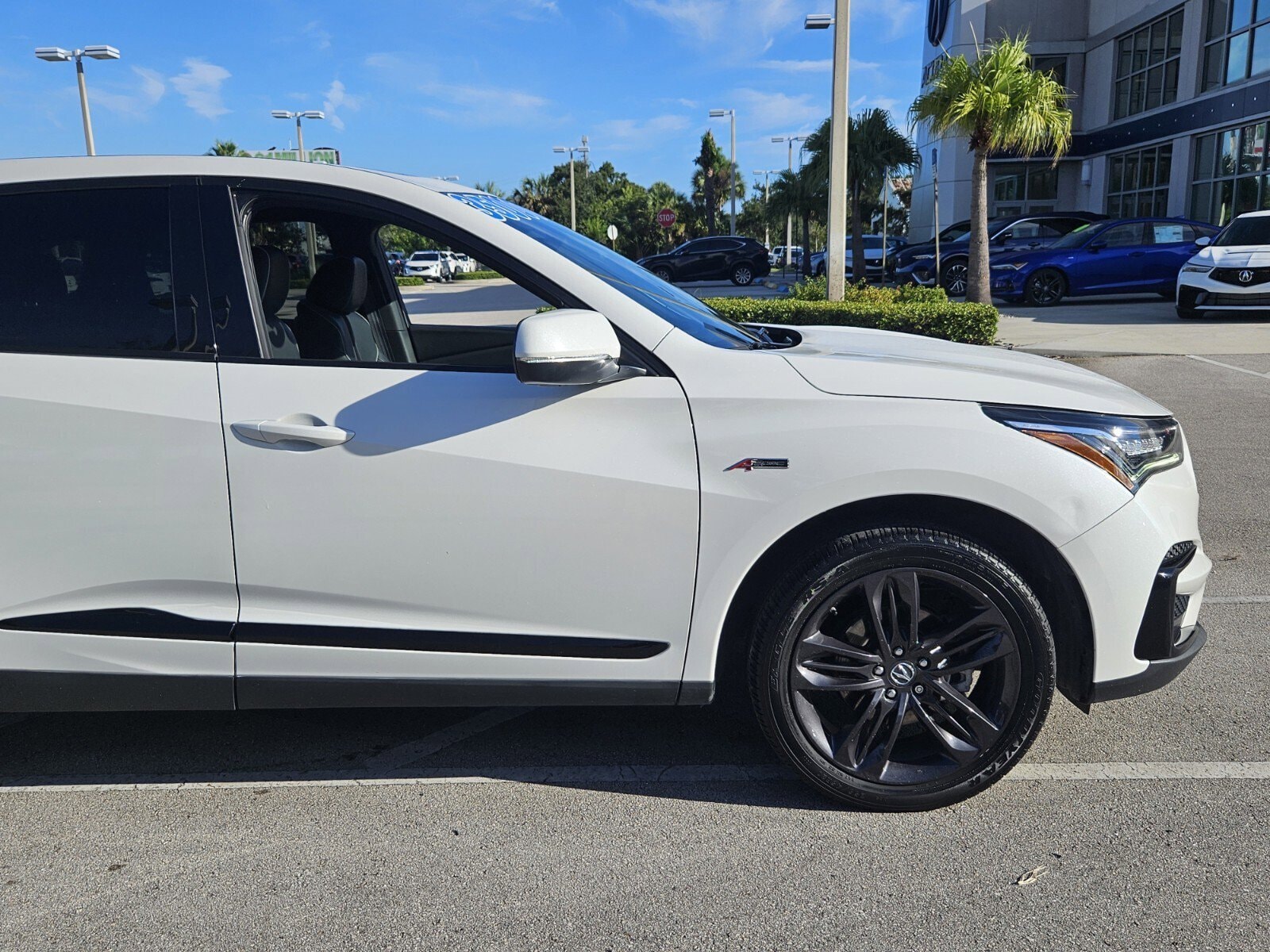 Used 2021 Acura RDX A-Spec Package with VIN 5J8TC2H62ML044810 for sale in Fort Pierce, FL