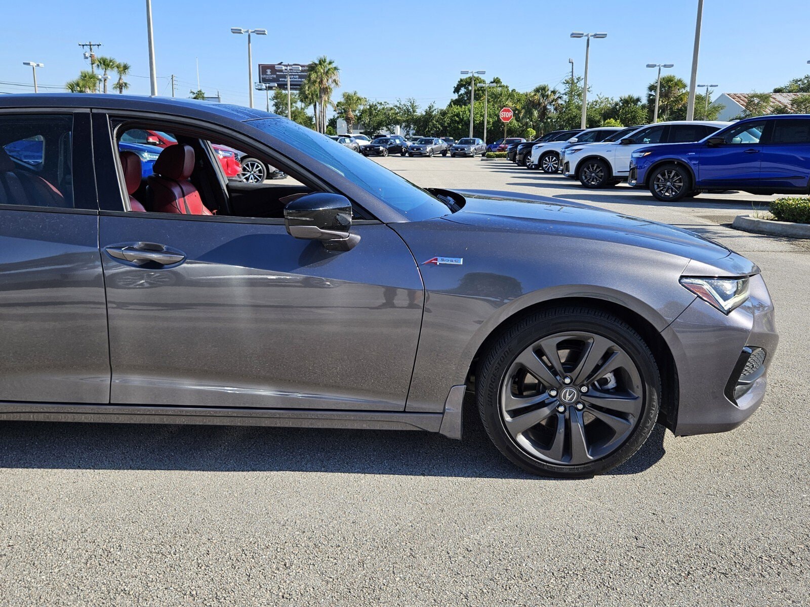 Used 2022 Acura TLX A-SPEC Package with VIN 19UUB5F52NA004145 for sale in Palm Harbor, FL