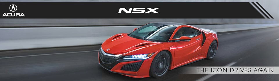 2017 Acura NSX Super Bowl Vehicle