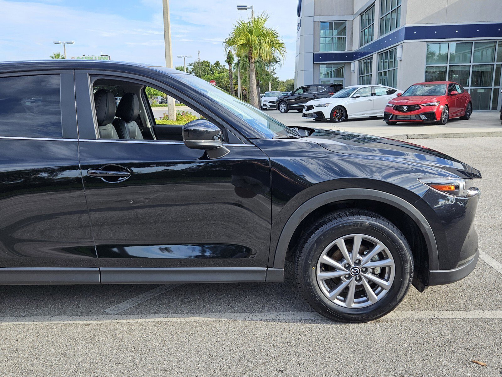 Used 2023 Mazda CX-5 S Preferred package with VIN JM3KFBCM5P0139673 for sale in Fort Pierce, FL