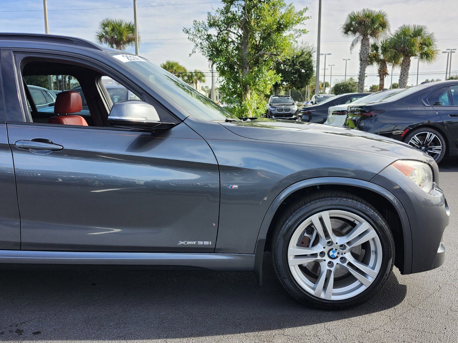Used 2014 BMW X1 35i with VIN WBAVM5C54EVV92167 for sale in Fort Pierce, FL