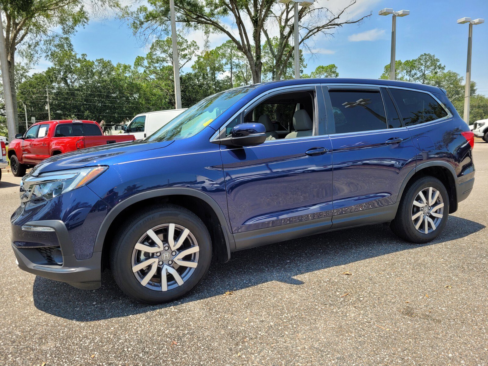 Used 2020 Honda Pilot EX-L with VIN 5FNYF5H51LB019452 for sale in Jacksonville, FL