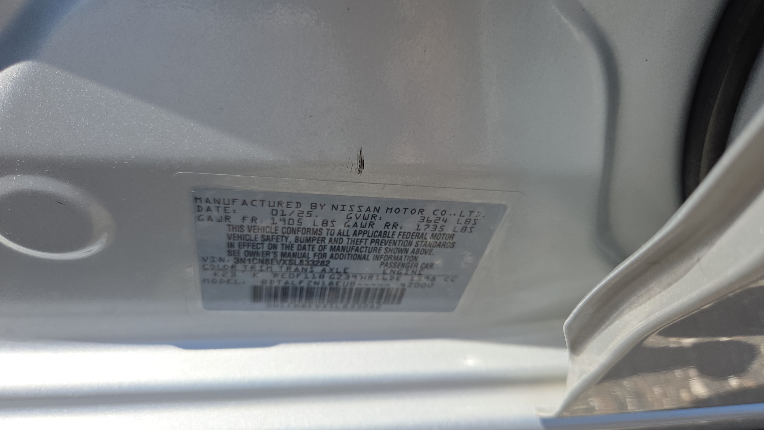2025 Nissan Versa Sedan SV - Photo 16